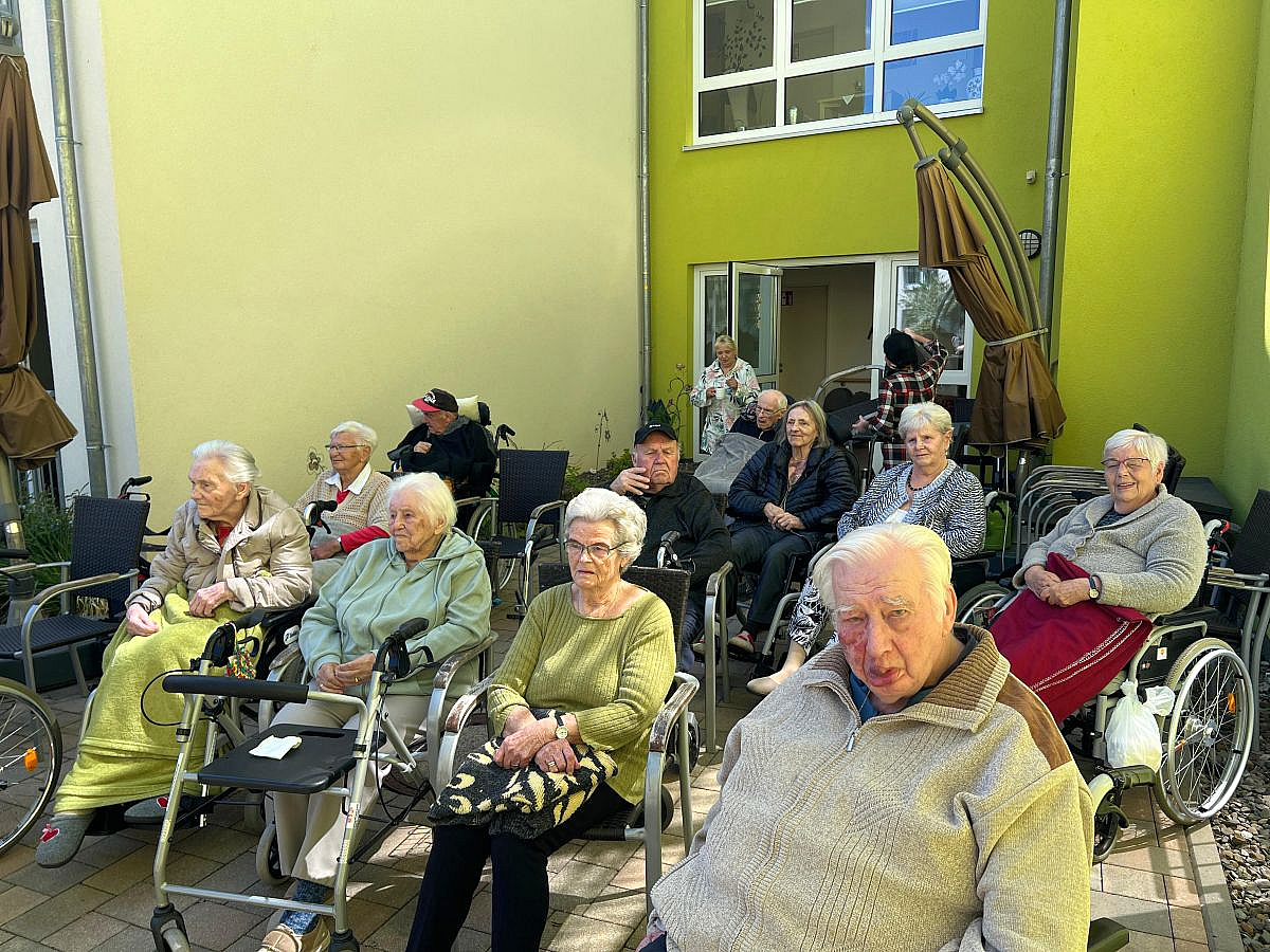 Blasmusik im Wohn- und Pflegeheim "Am Weidengarten" 2025