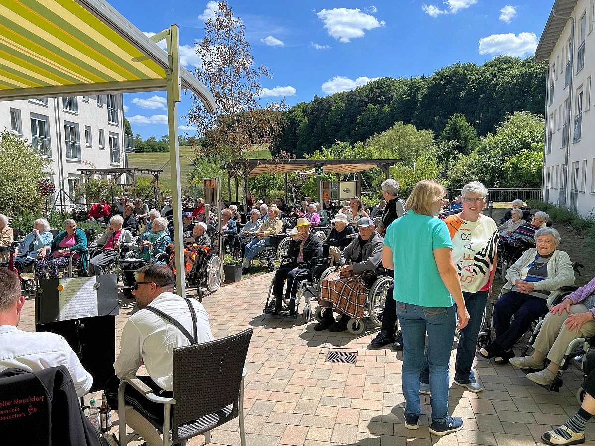 Blasmusik im Wohn- und Pflegeheim "Am Weidengarten" 2025