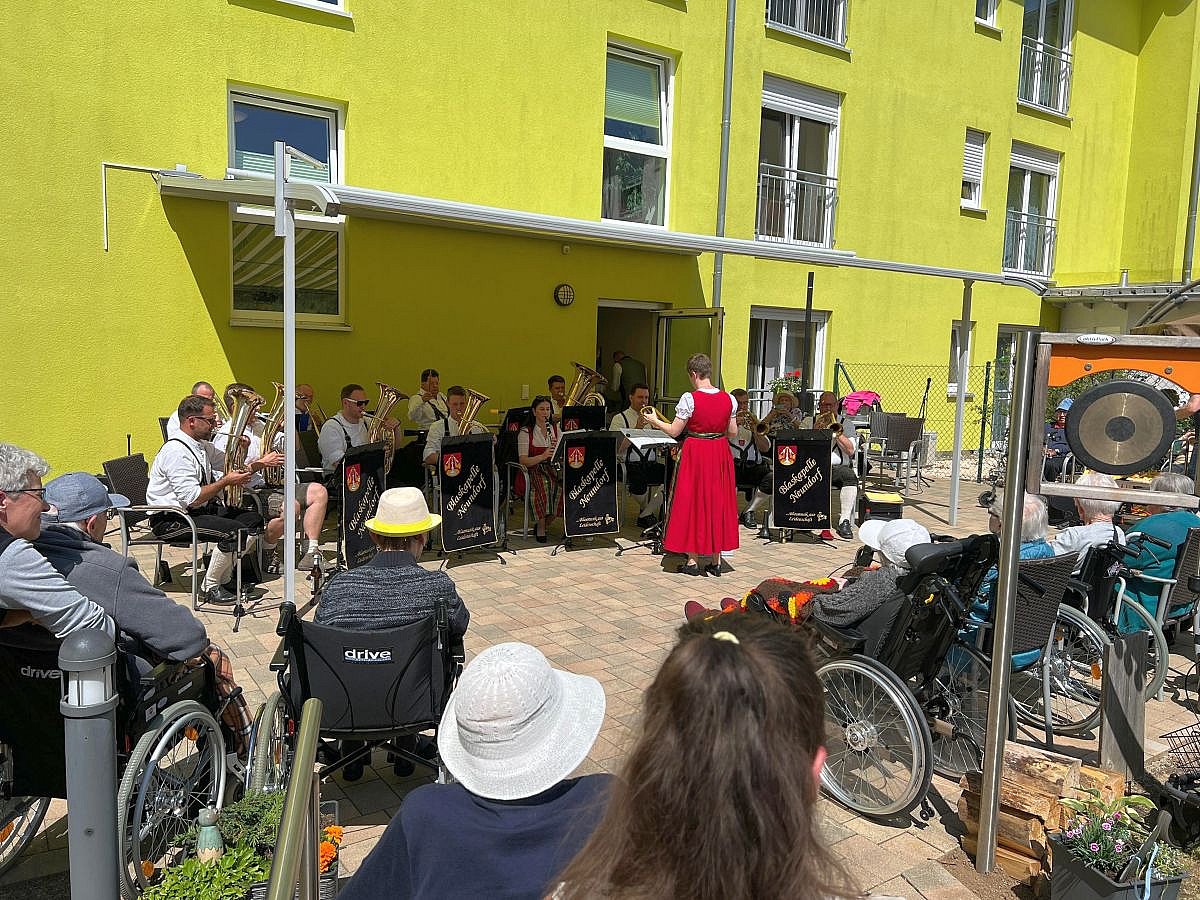 Blasmusik im Wohn- und Pflegeheim "Am Weidengarten" 2025