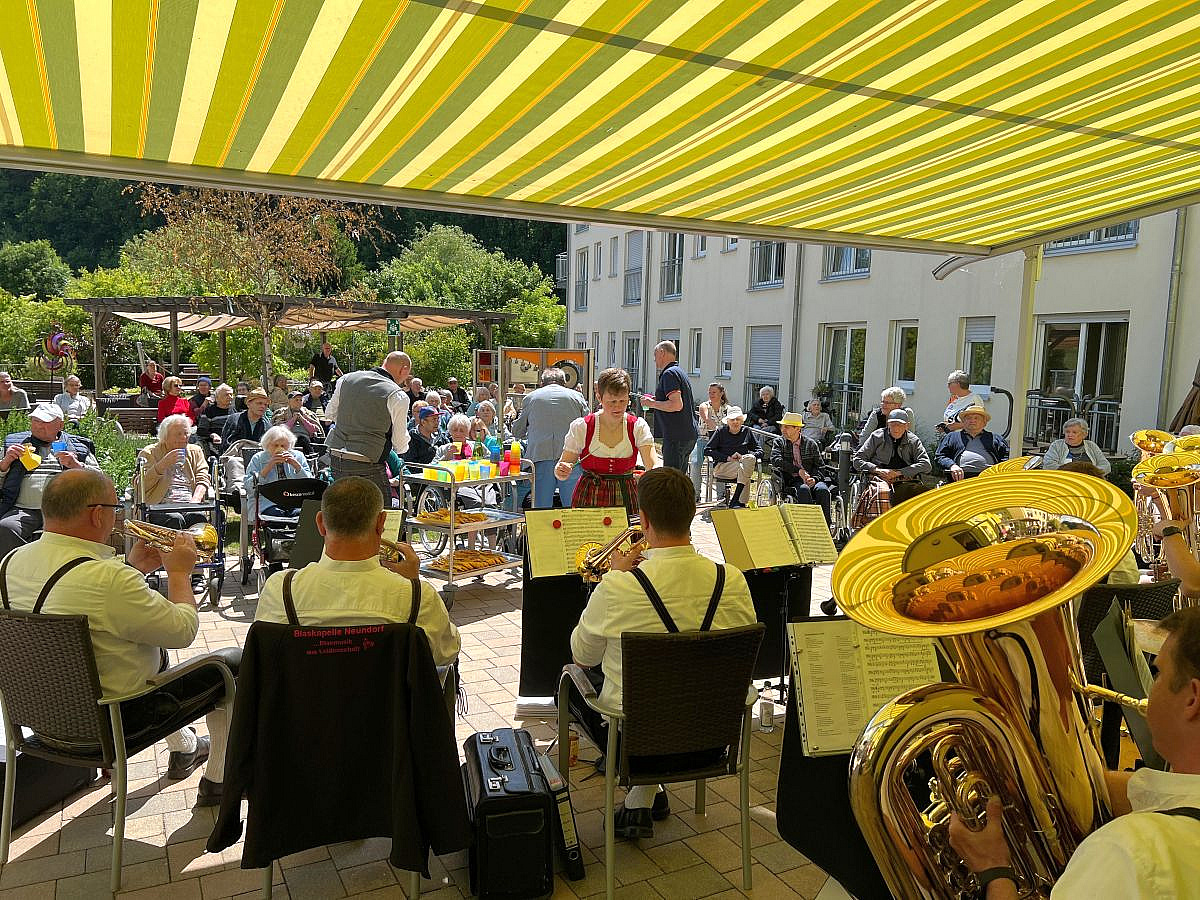 Blasmusik im Wohn- und Pflegeheim "Am Weidengarten" 2025