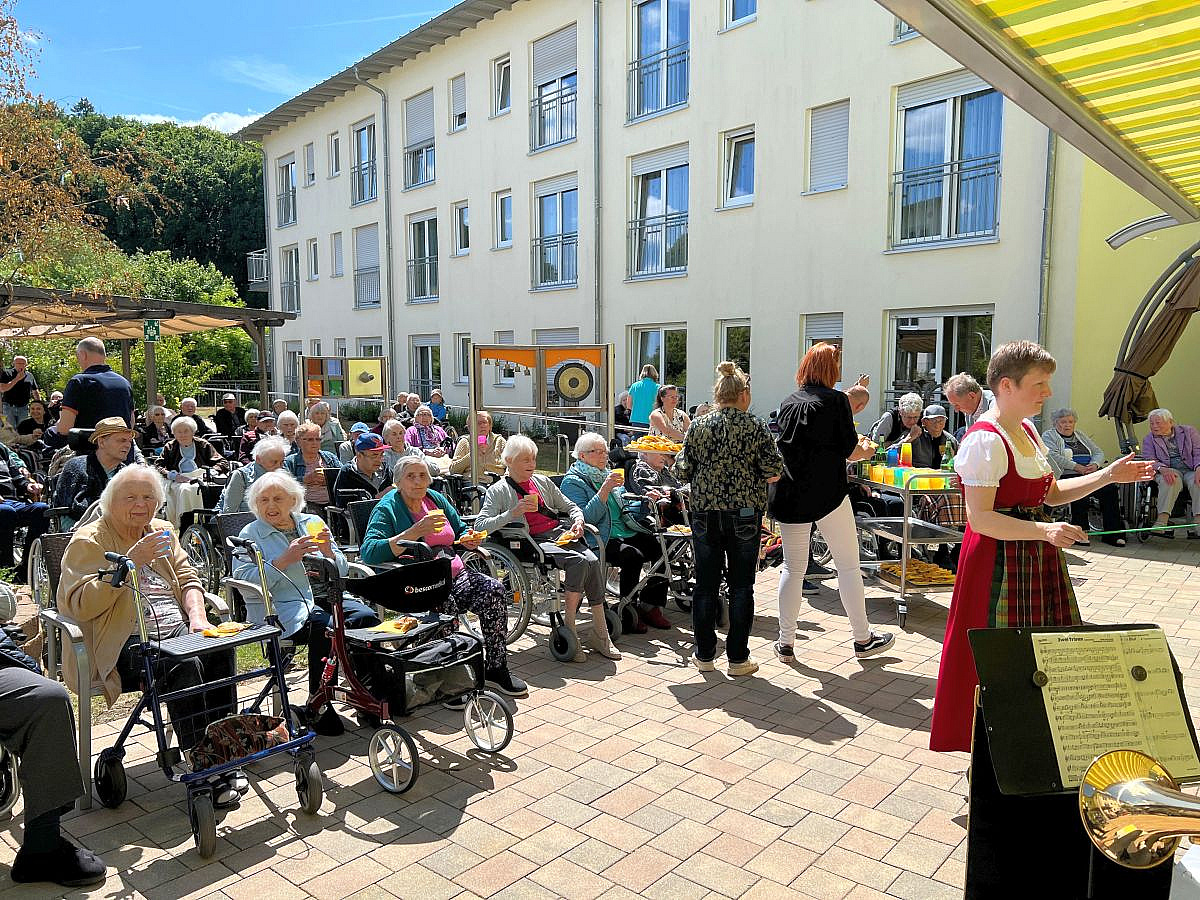 Blasmusik im Wohn- und Pflegeheim "Am Weidengarten" 2025