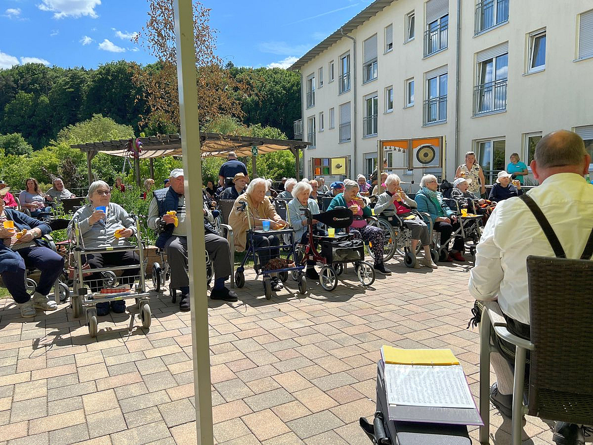 Blasmusik im Wohn- und Pflegeheim "Am Weidengarten" 2025