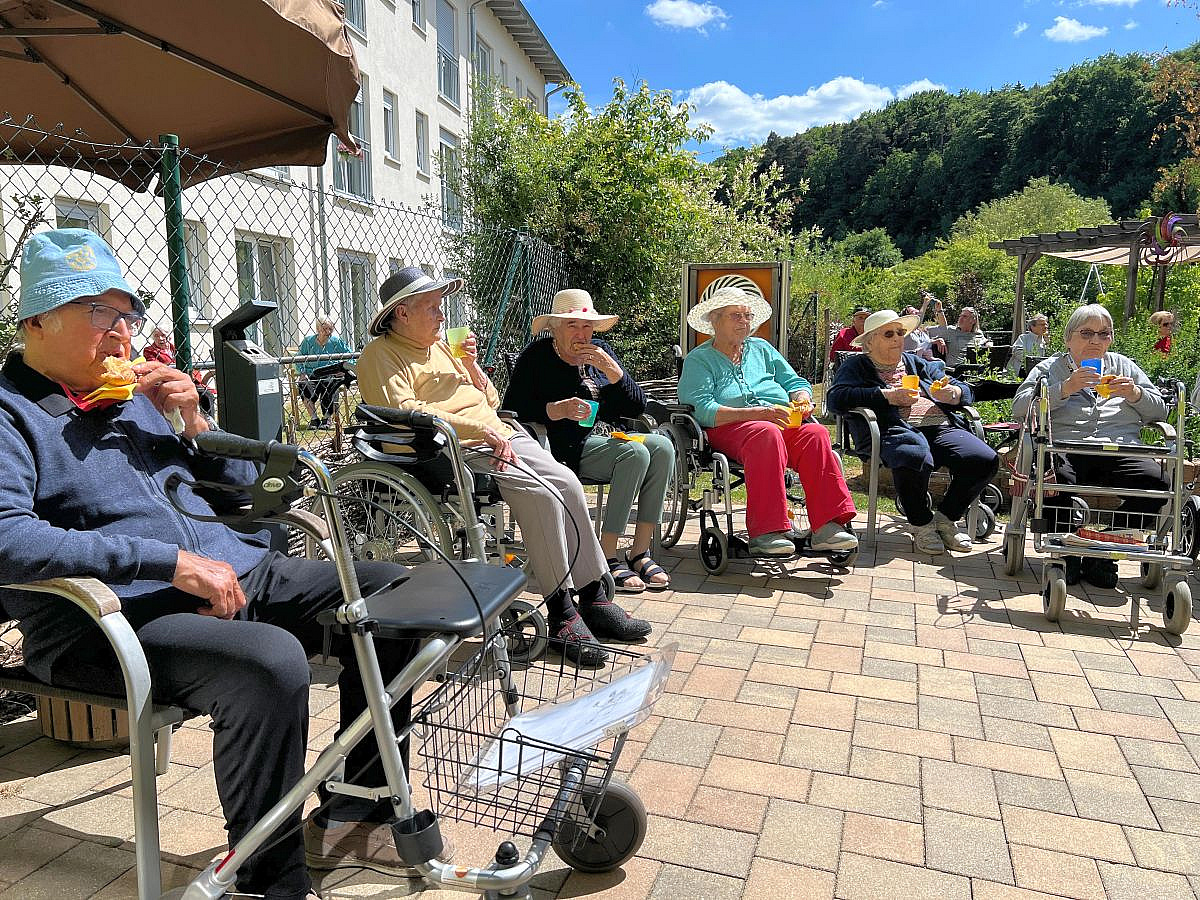 Blasmusik im Wohn- und Pflegeheim "Am Weidengarten" 2025