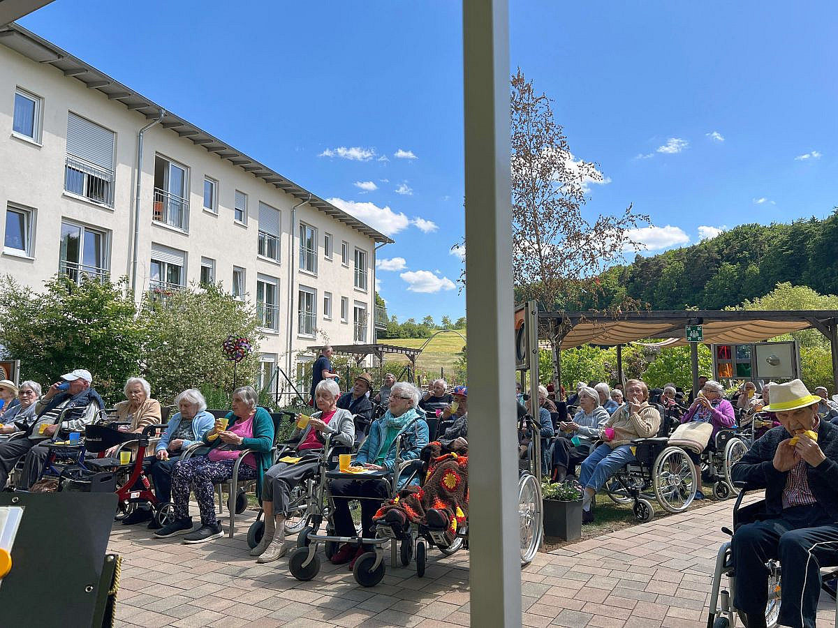 Blasmusik im Wohn- und Pflegeheim "Am Weidengarten" 2025
